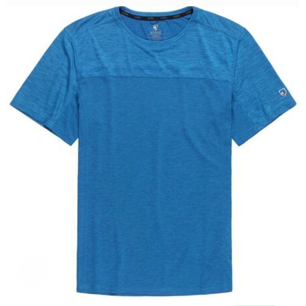 Kuhl Engineered Krew Shirt Men's sz L, Ventalated Fabric, Blue